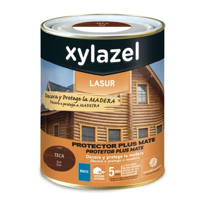 Protector madera plus decora teca mate 250 ml