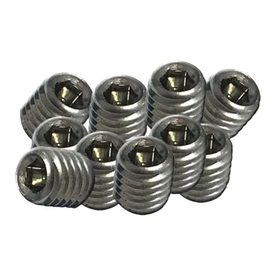 Tornillo prisionero manilla, modelo trn04, de acero inoxidable con acabado inox, m5 x 6 mm, 10 uds, blister