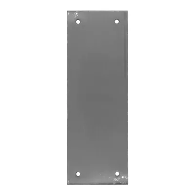 Placa ciega, modelo plp12, de acero inoxidable con acabado inox, 90 x 250 mm