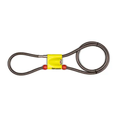Cable antirrobo, modelo dual, para bicicletas, patinetes y motos
