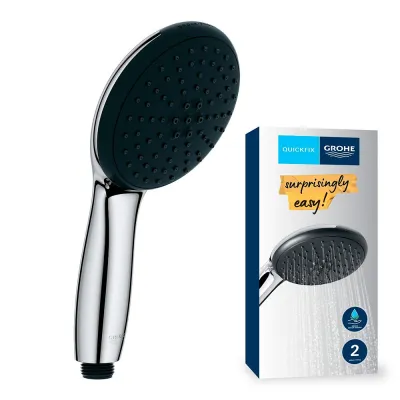 Mango de ducha serie vitalio star 110 con 2 funciones