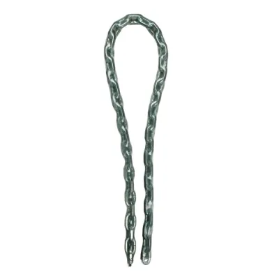 Cadena de acero cementado con recubrimiento de vinilo ø8 mm x 1 m, blister