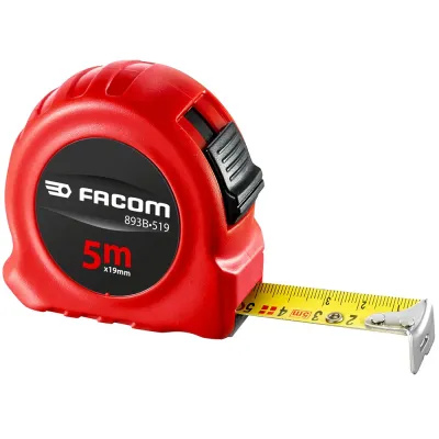 Flexómetro serie red de abs 5 m x 19 mm