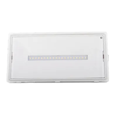 Luminaria de emergencia led 3,6 w 280 lm, ip65, 238,5 x 120,5 x 42,2 mm