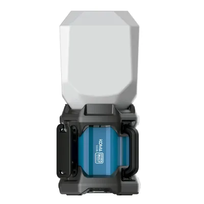 Lámpara led cob profesional de trabajo lp-50 recargable, 50 w, 5000 lm, 4500 mah, 205 x 205 x 470 mm