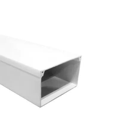 Canal blanca 2 m 40 x 60 mm (precio por metro)