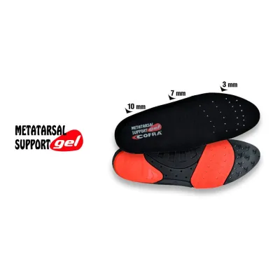 Plantilla metatarsal support gel talla 45 cofra