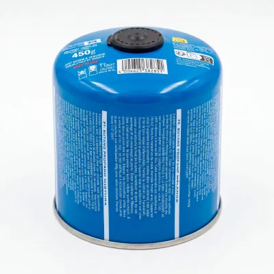 Cartucho butano c470 rosca 7/16 pulg, 450 g