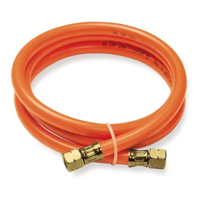 Manguera flexible para gas w21,8 i y r3/8 pulg i, 5 m