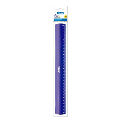 Regla flex & resistan azul 30 cm