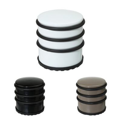 Tope de puerta metal ø7 x 8 cm colores variados