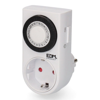 Programador diario analógico 230 v 16 a